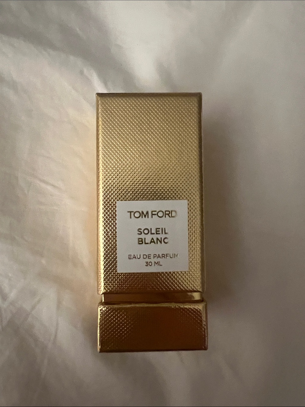 Tom Ford Soleil Blanc Luxe Gold Packaging